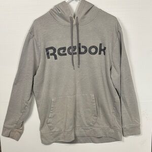 Reebok Men's Light Gray Hoodie